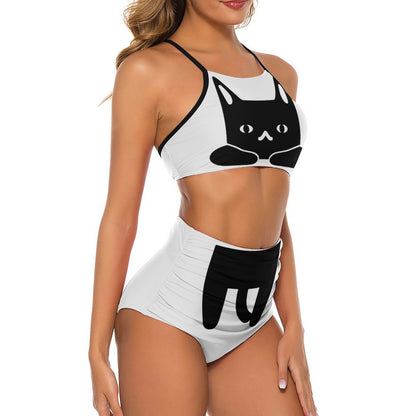 Custom One-Shoulder Bikini | Personalized Asymmetrical Swimsuit