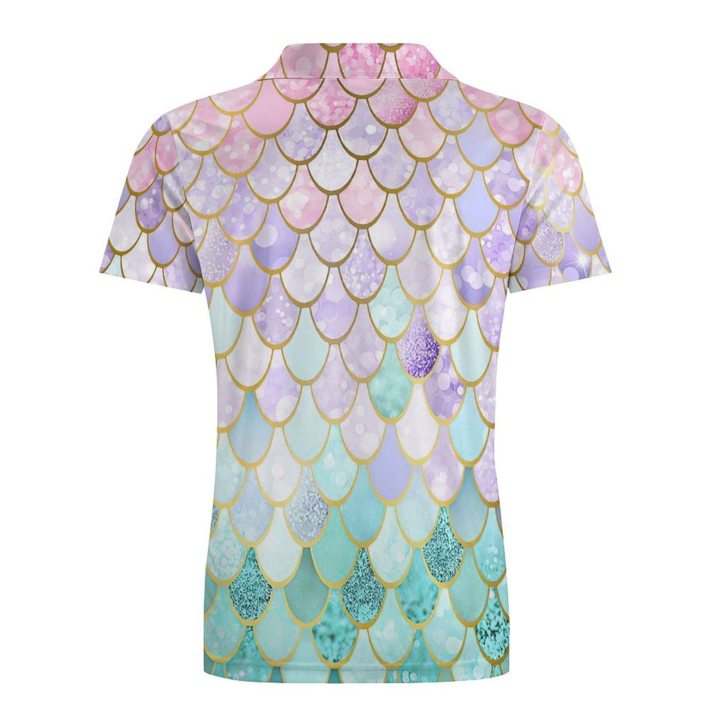 Custom All-Over Print Cotton Polo Shirt | Personalized DTG Printing