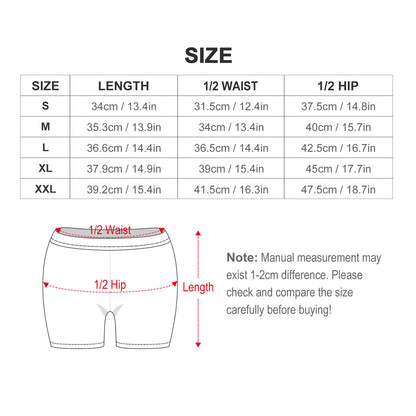 Custom High-Waist Yoga Shorts | Personalized Buttery-Soft Printed Lounge Shorts