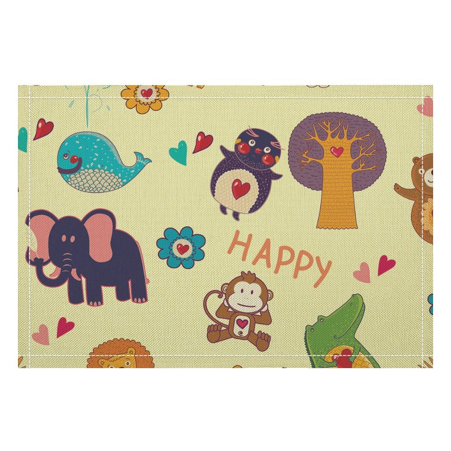 Custom Linen Placemats | Personalized Dining & Wedding Table Decor