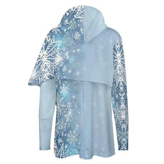 Women's Custom Mid-Length Hoodie | Slim Fit Longline Pullover