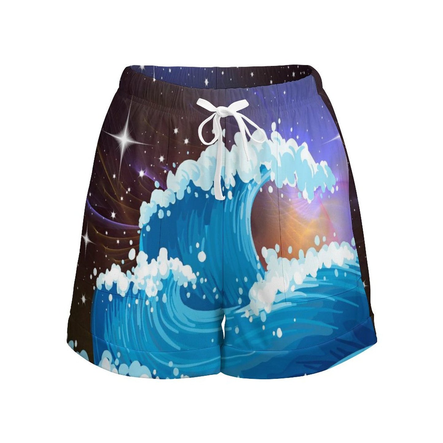 ustom High-Waist Active Shorts with Pockets | Personalized Workout Shorts