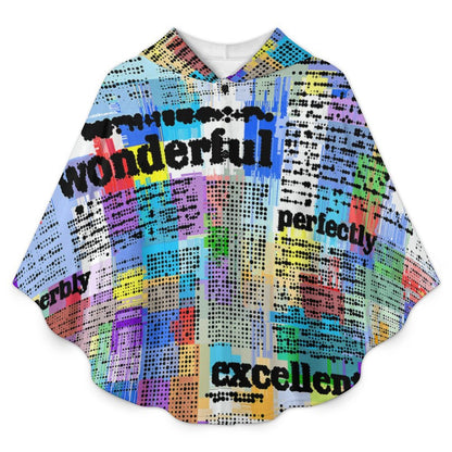 Create Your Custom Photo Wearable Blanket | Soft Flannel Cape