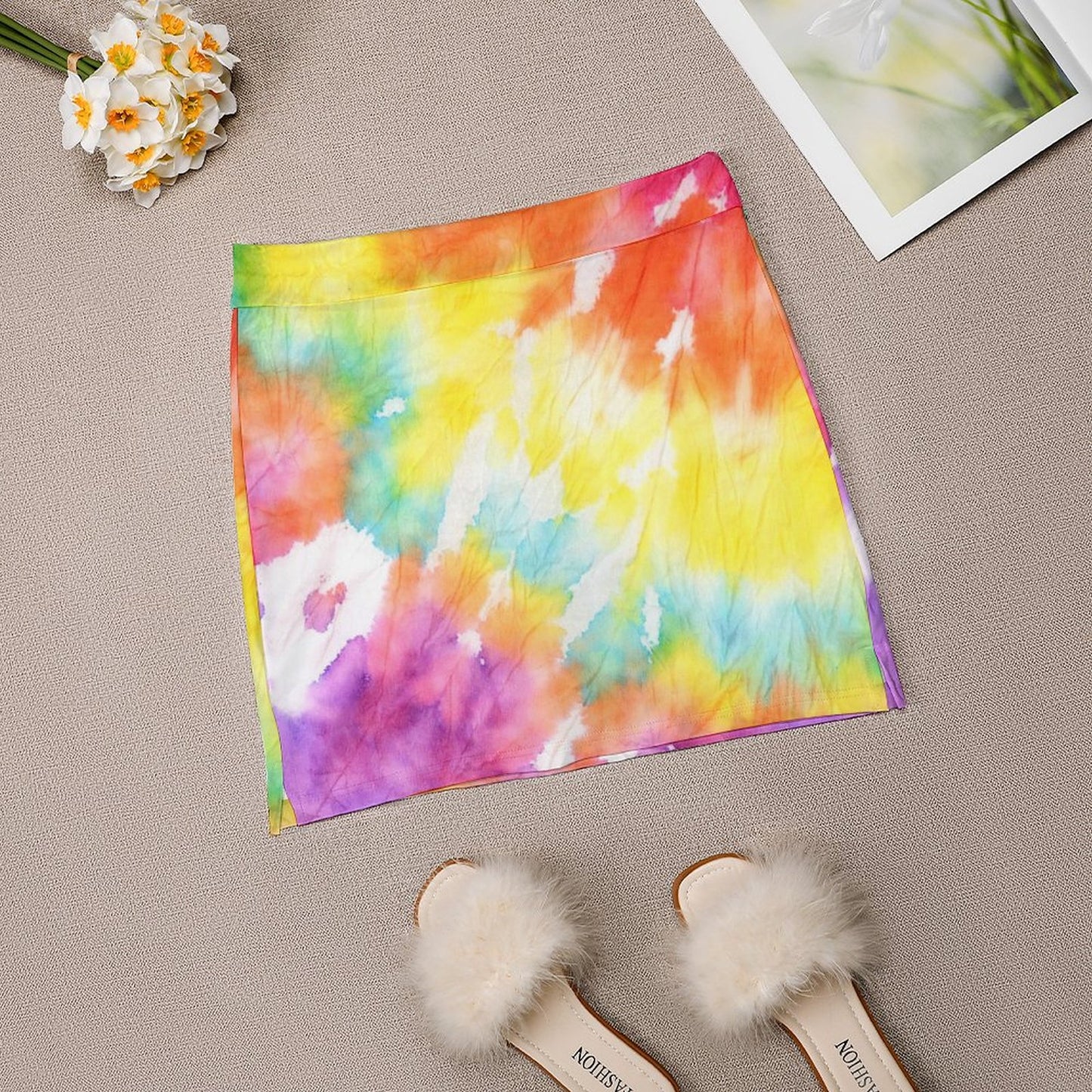 Custom All-Over Print Skort with Pockets | Anti-Chafing & Stylish Activewear