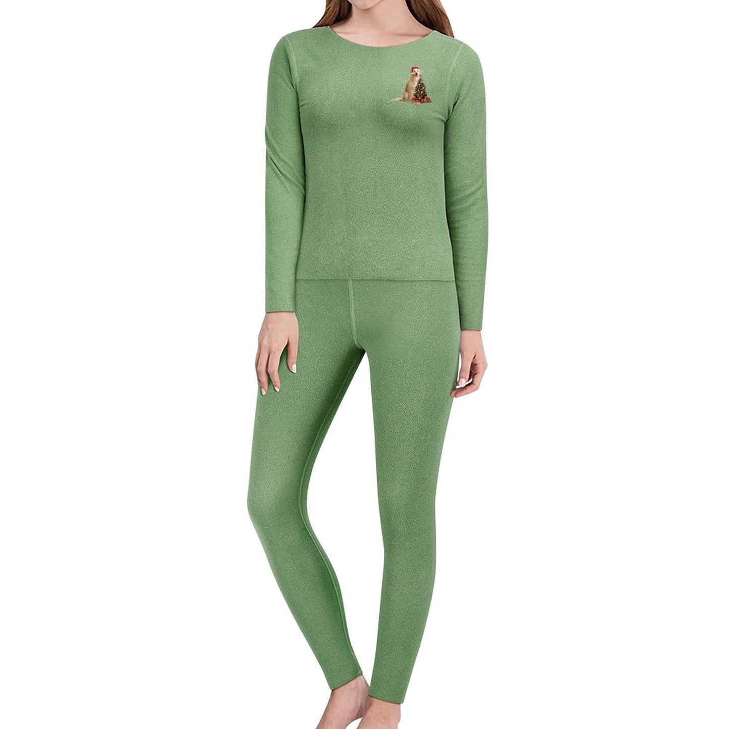 Custom Thermal Underwear Set | Personalized Women's Base Layer