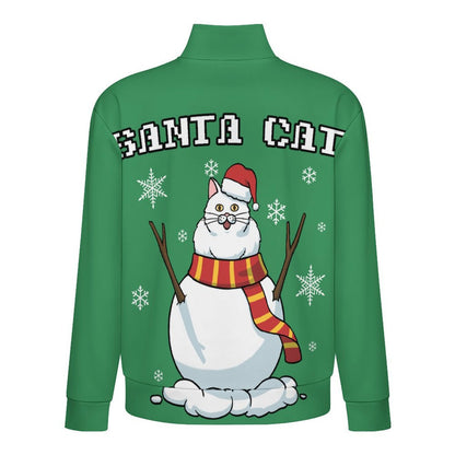 Custom Stand Collar Sweatshirt for Women | Personalized Photo Pullover Gift