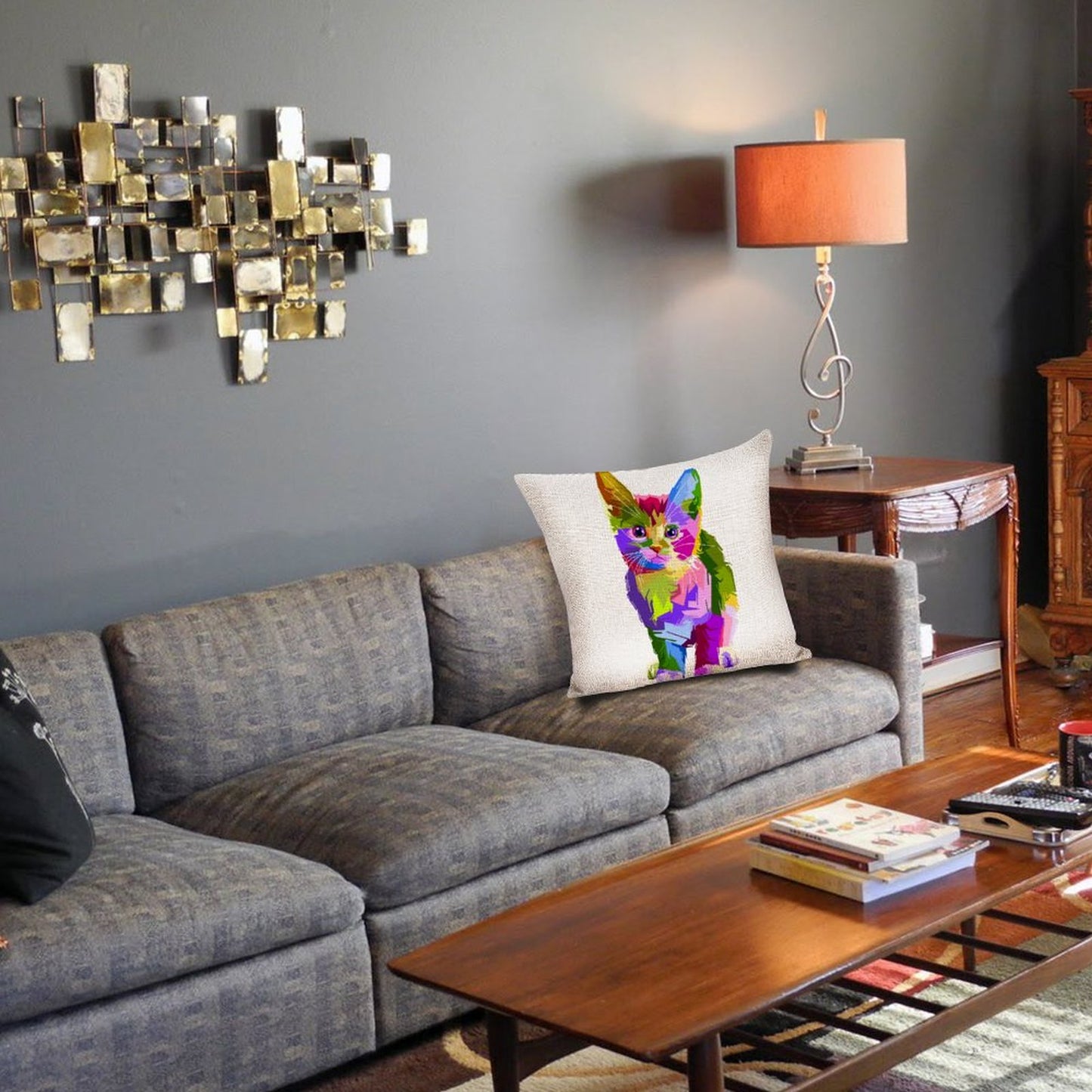 Custom Cotton Linen Throw Pillow Covers: Personalized Farmhouse Decor