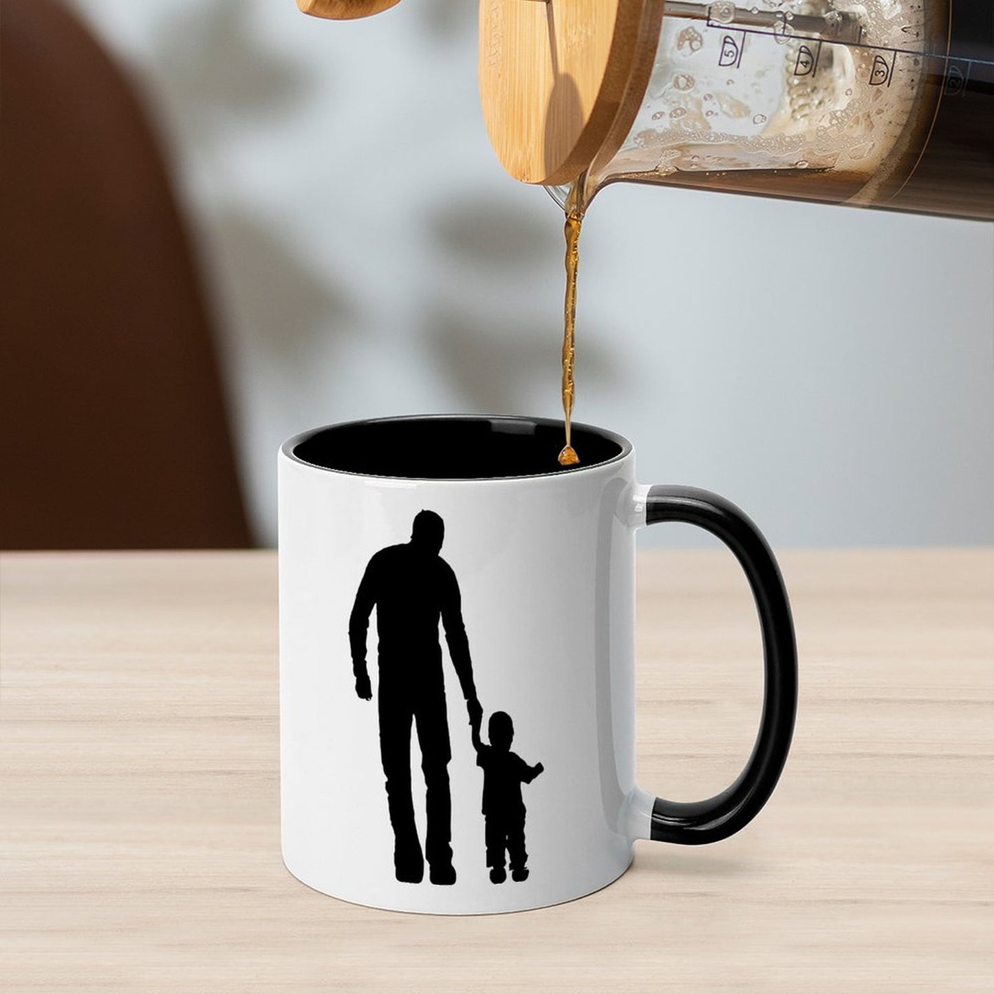 Custom Mug with Color Inside | Personalized 11oz Ceramic Mug