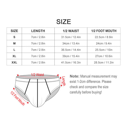 Custom Photo Briefs for Him | Funny Personalized Underwear Gift