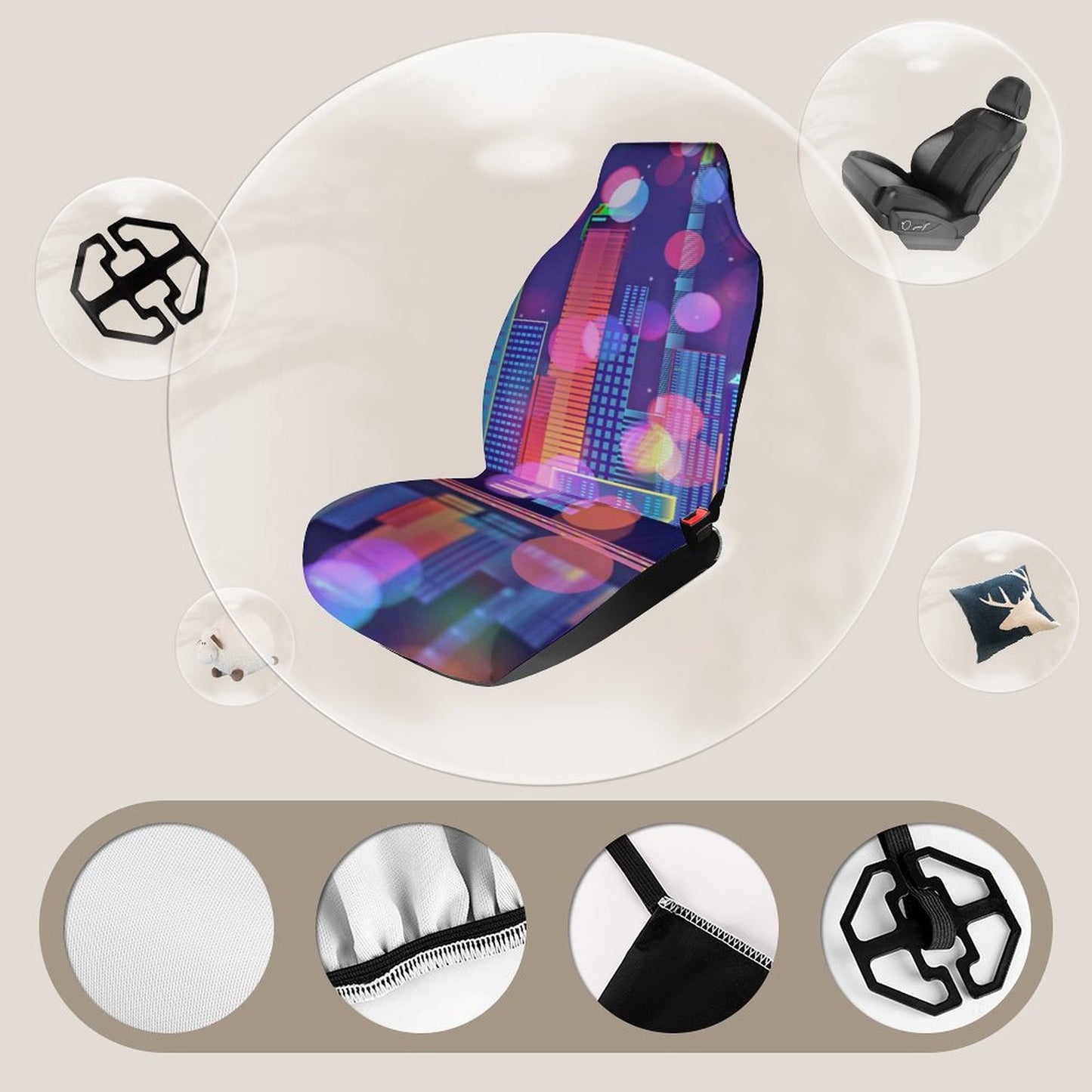 Custom Car Seat Covers | Upload Your Photo & Design Your Drive