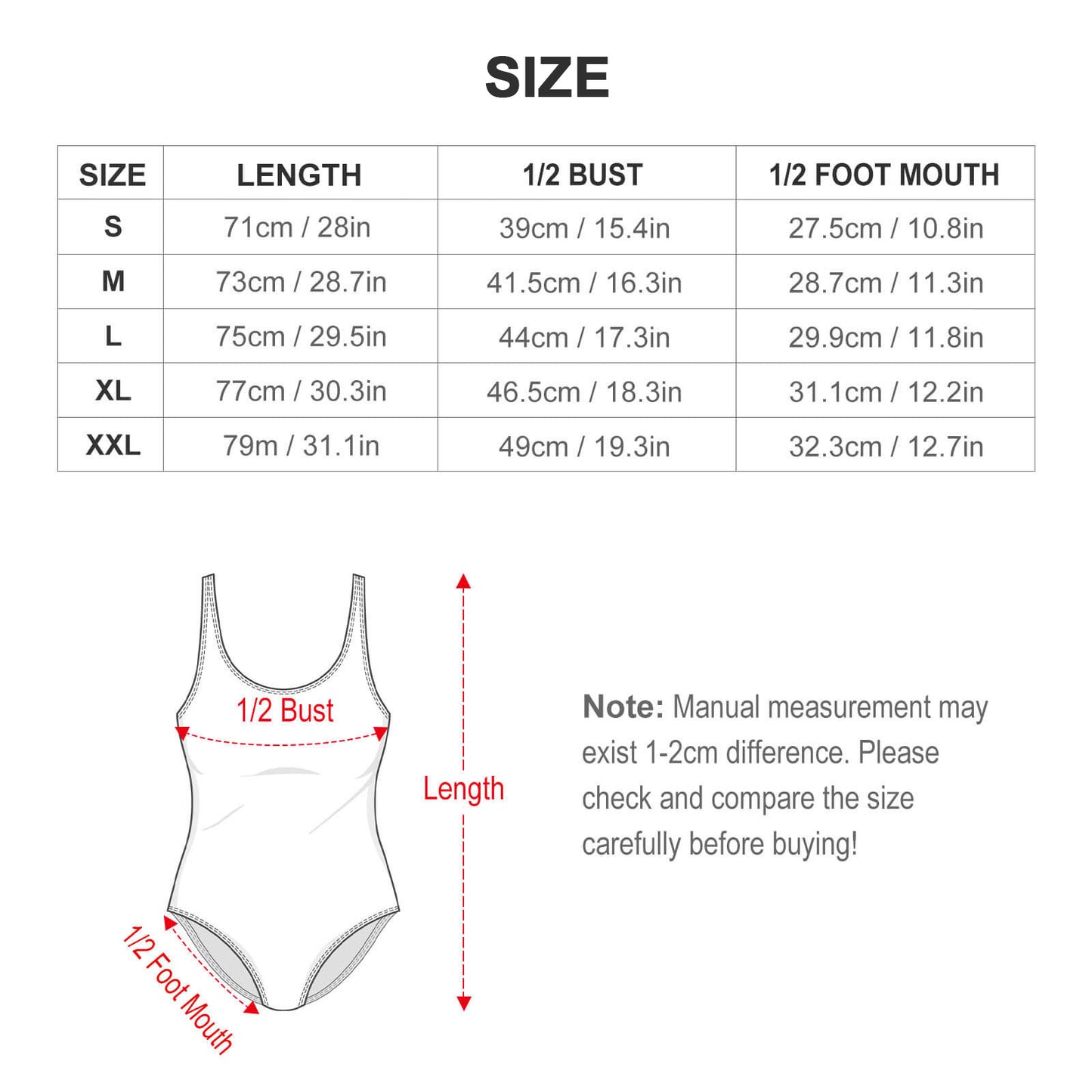 Custom Adult One-Piece Swimsuit | Personalized All-Over Print Swimwear