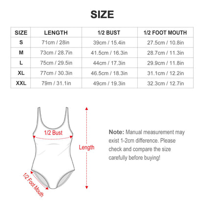 Custom Adult One-Piece Swimsuit | Personalized All-Over Print Swimwear