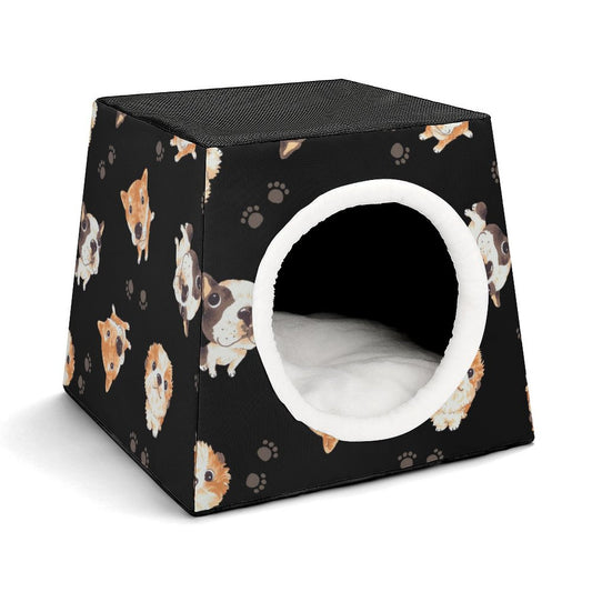 Custom Pet Bed | Personalized Cat & Small Dog Cave Bed