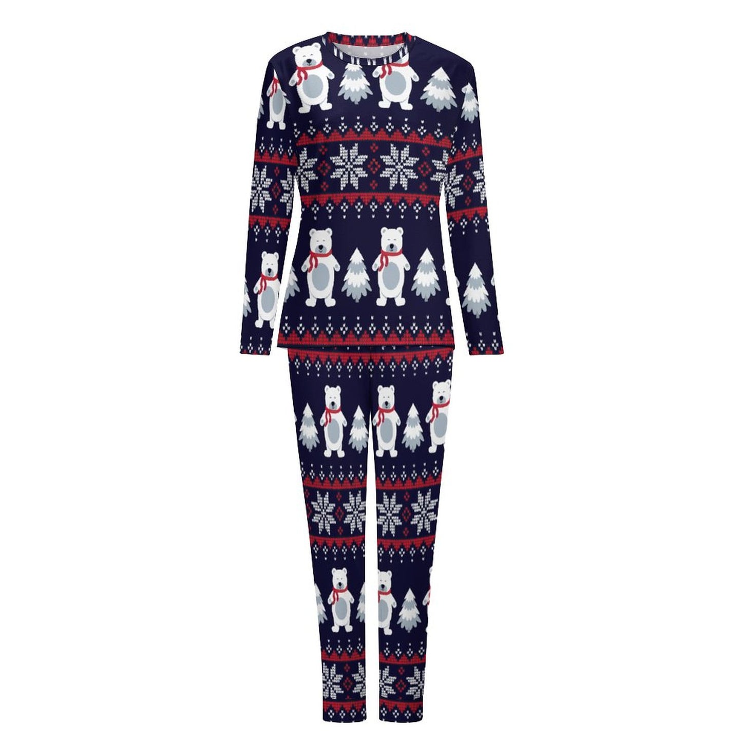 Custom Women's Lounge Set with Pockets | Soft Sleepwear Pajamas (XS-6XL)