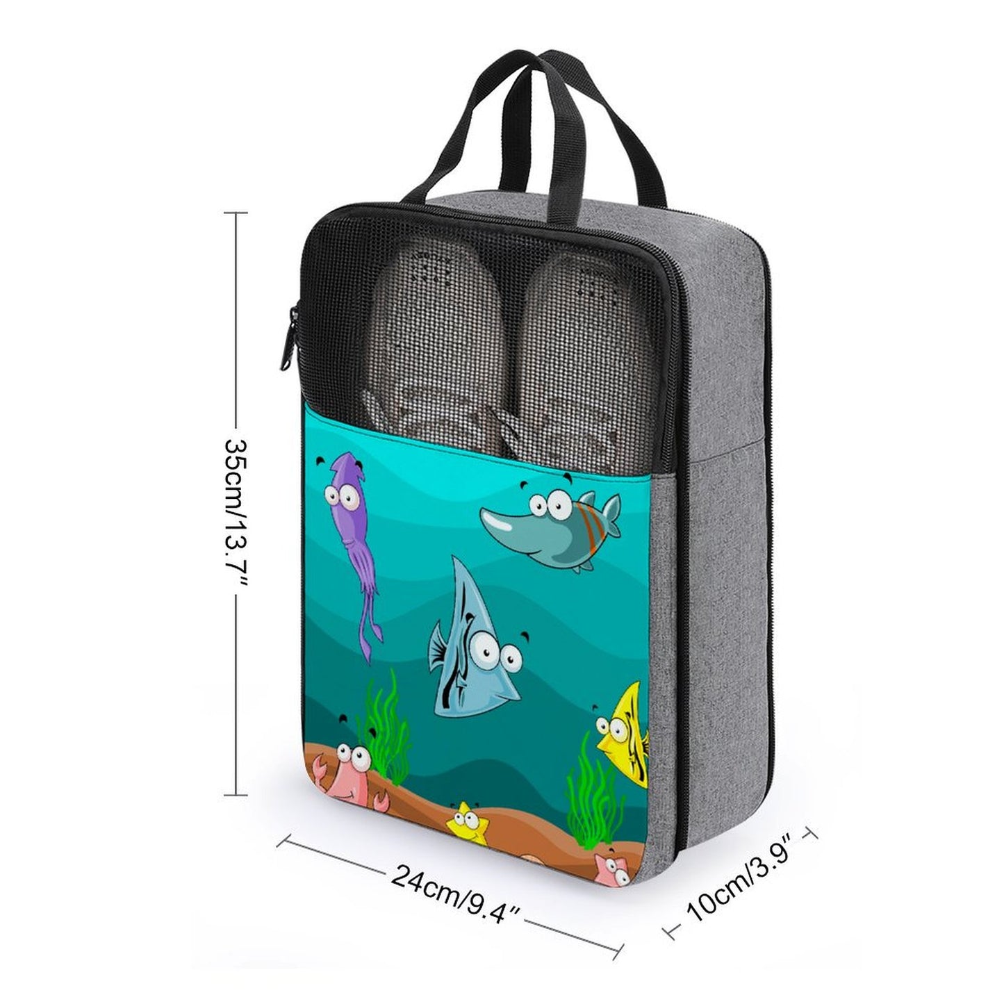 Custom Travel Shoe Bag | Personalized Organizer for Luggage