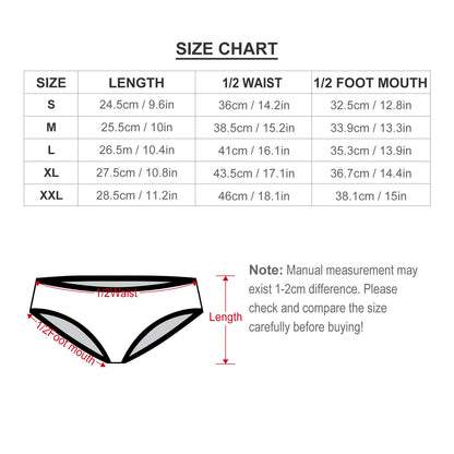 Custom Thong Underwear | Personalized Ice Silk Panties with Photo