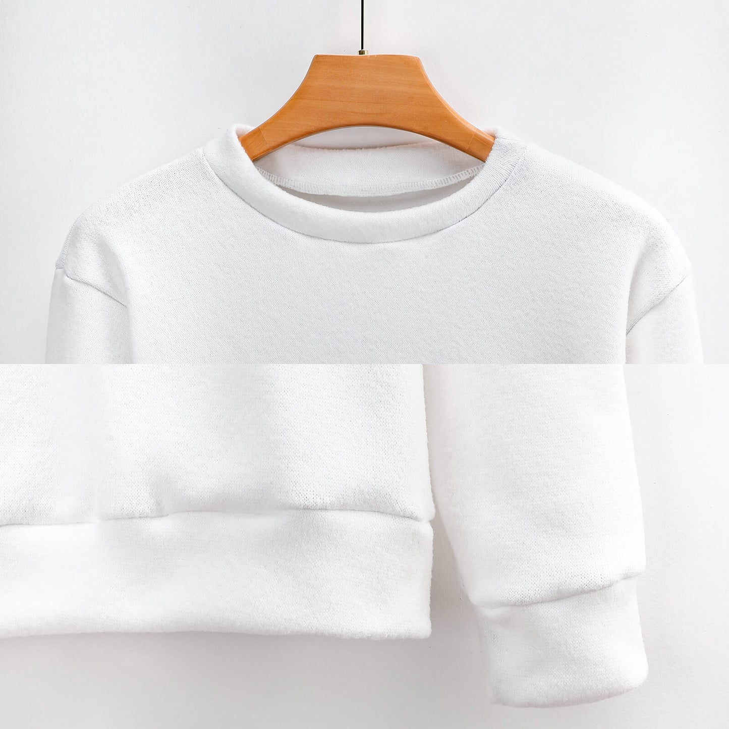 Custom Men's Crewneck Pullover | Lightweight Poly-Knit Sweater