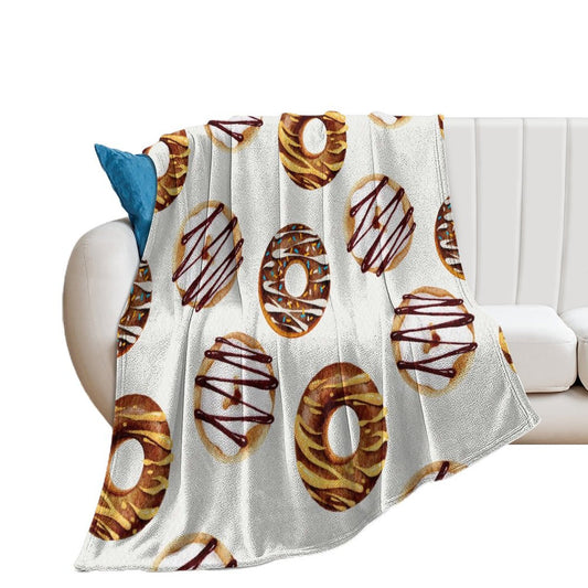 Custom Landscape Photo Flannel Blanket | Horizontal Personalized Throw