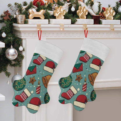 Personalized Dog Stocking | Custom Pet Photo Christmas Decor