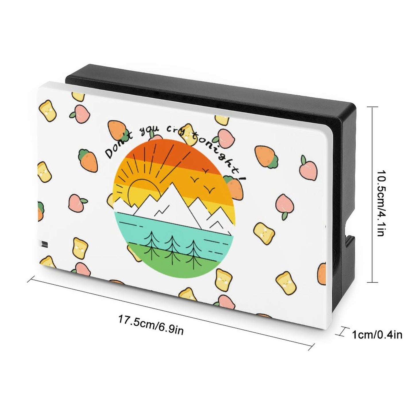 Custom Nintendo Switch Dock Faceplate | Personalized Dock Cover