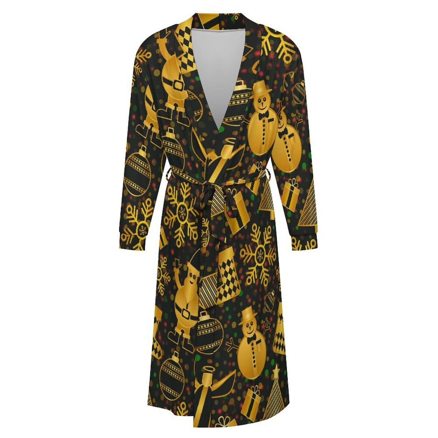 Custom Men's Robe | Personalized Silk Dressing Gown for Him