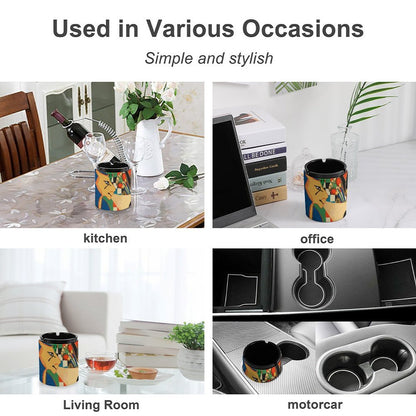 Custom Leather Ashtray | Personalized Desk & Office Gift