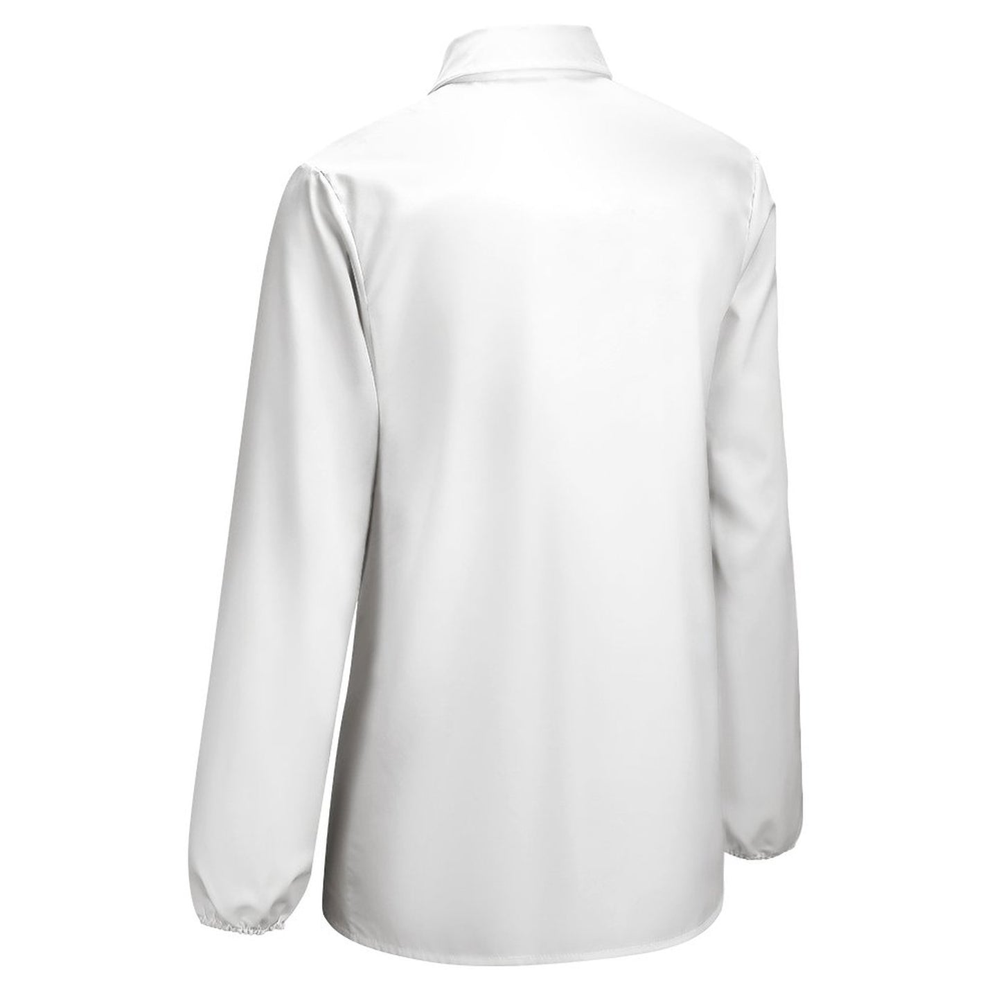 Custom Vintage V-Neck Blouse | Women's Wrinkle-Free Long Sleeve Top
