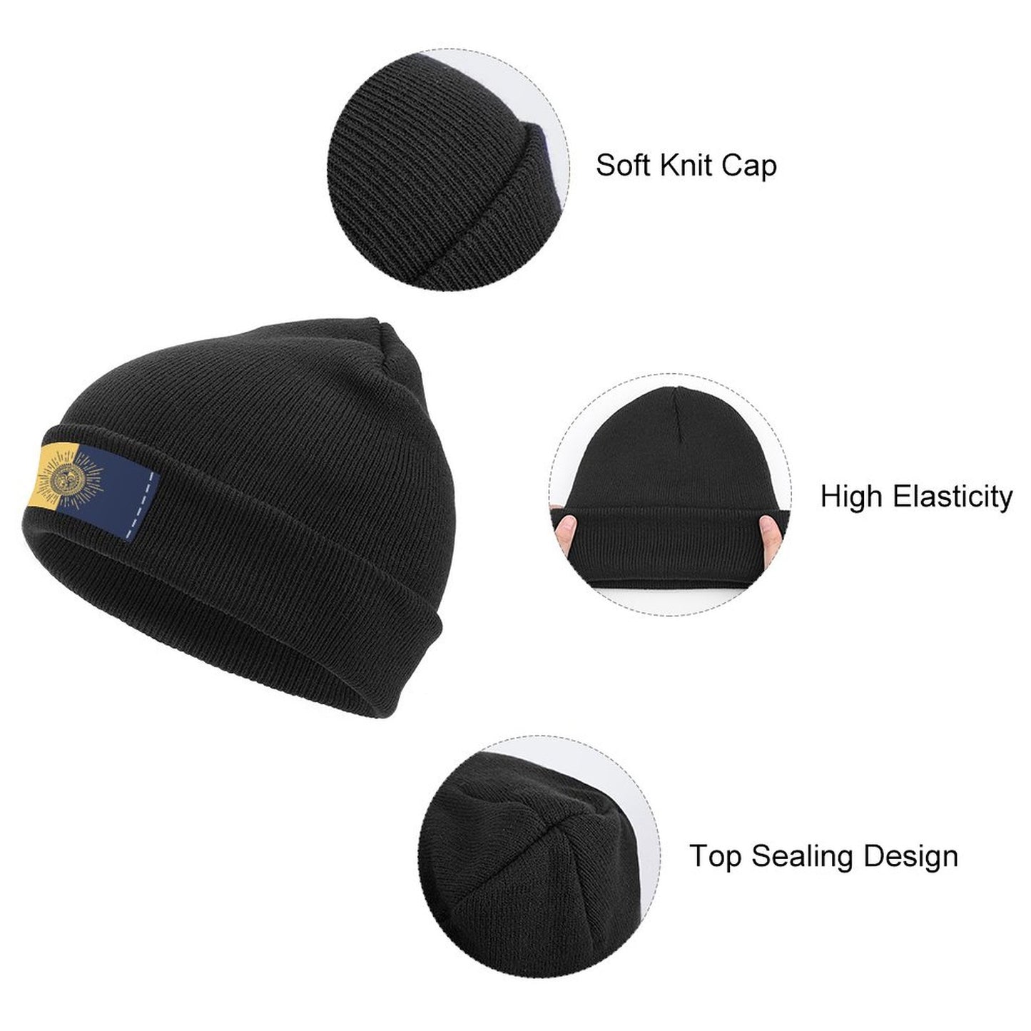 Custom Soft-Touch Acrylic Beanie | Non-Itch Winter Hat & Personalized Gift