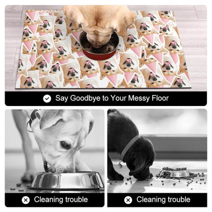 Personalized Diatomite Pet Feeding Mat