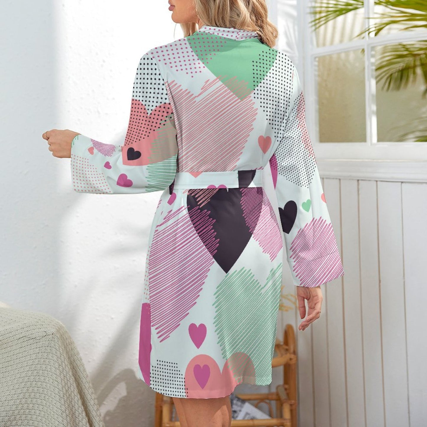 Design Your Personalized Women's Robe | Custom Photo & Text Gift