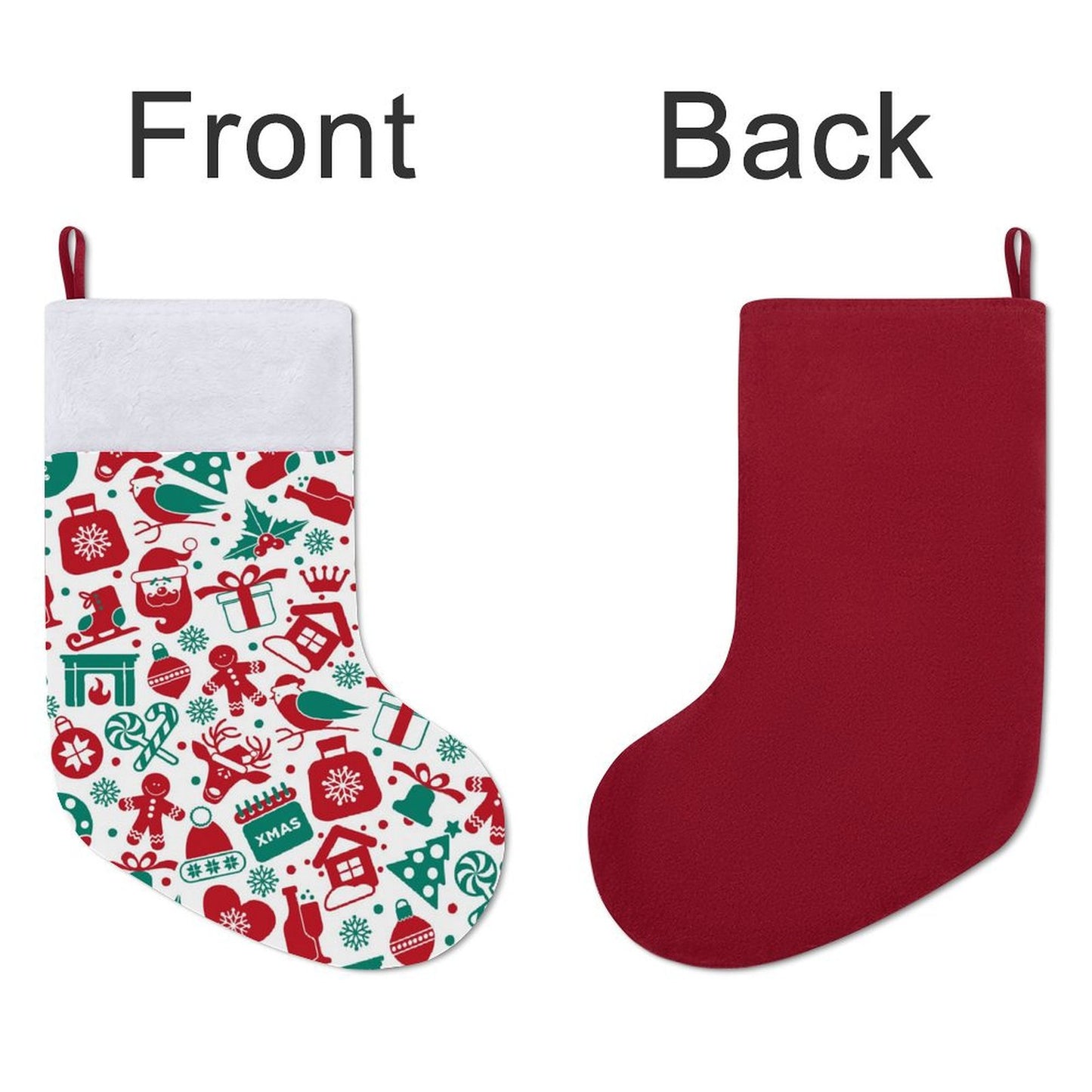 Personalize a Christmas Stocking with Your Photo | A Modern Heirloom
