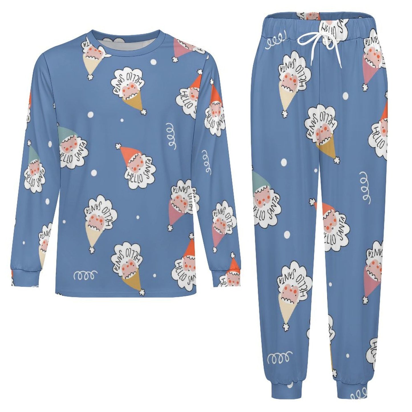 Custom Men's Pajama Set | Personalized Silky Soft Loungewear