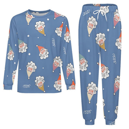 Custom Men's Pajama Set | Personalized Silky Soft Loungewear