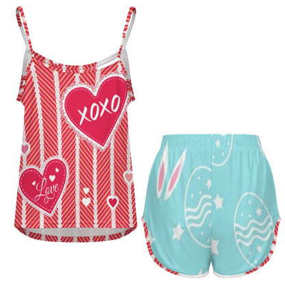 Custom Cami Pajama Set for Women | Personalized Photo Sleepwear