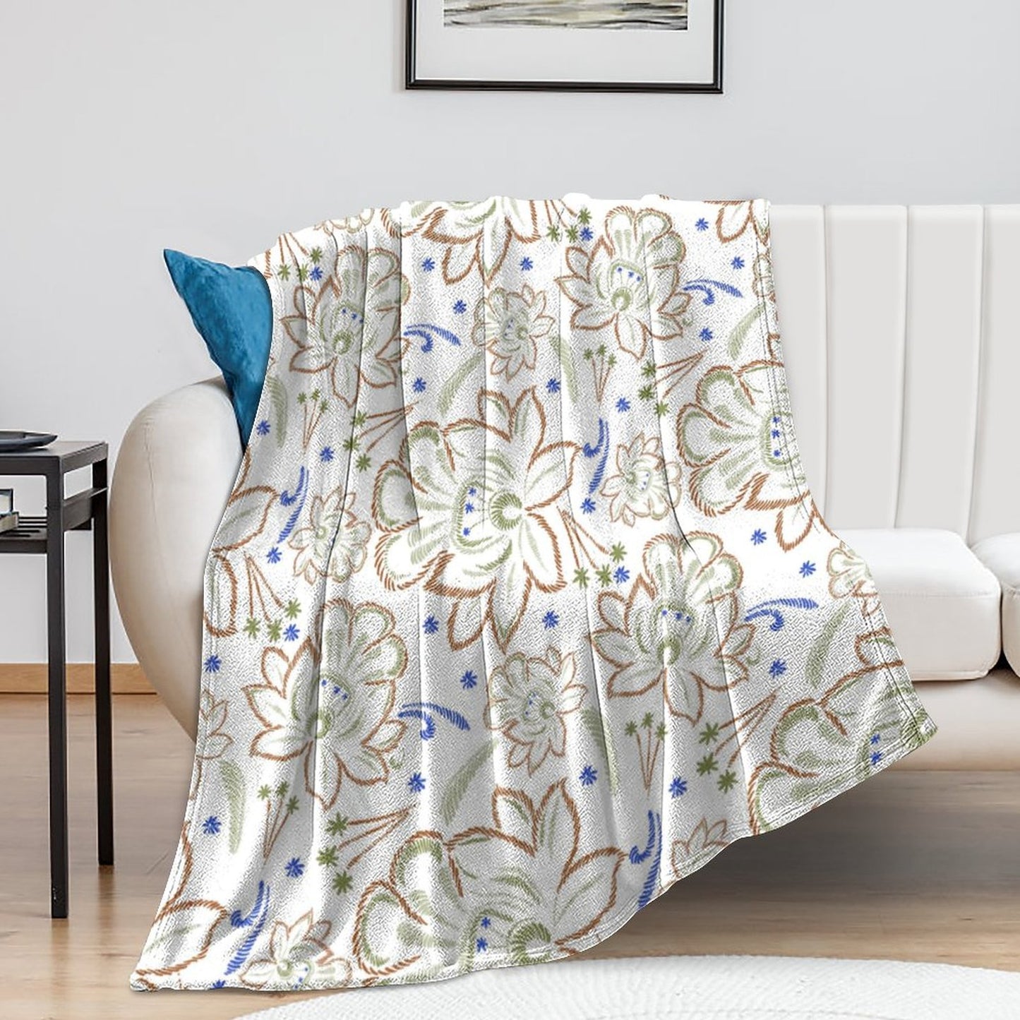 Custom Anti-Pilling Flannel Fleece Throw Blanket | Personalized Photo Gift