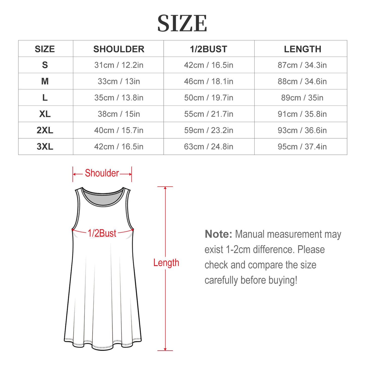 Custom Women's Sleeveless Dress | Personalized Photo Long Dress