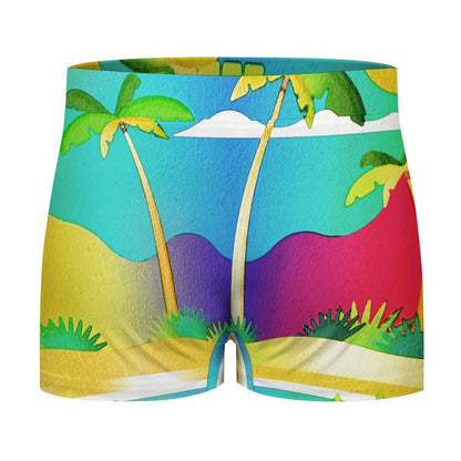Custom Men's Covered Waistband Briefs | Personalized Milk Silk Underwear