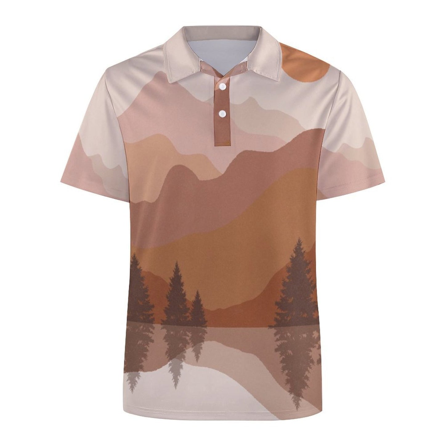 POLO Straight Top Nature View Paintings