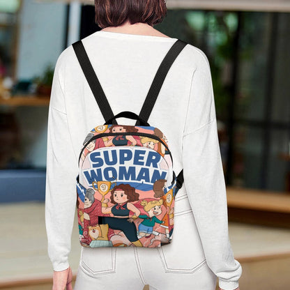 Personalized Waterproof Mini Backpack with Custom Print