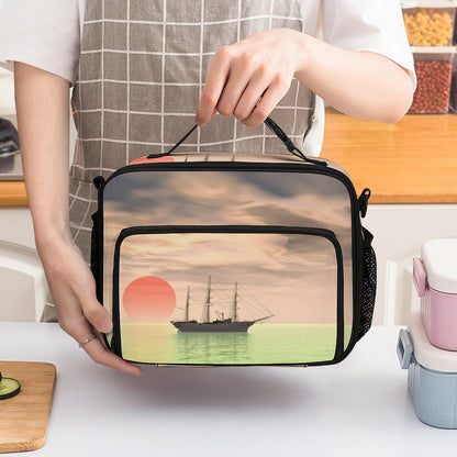 Custom Insulated Lunch Bag | Personalized Large Capacity Meal Tote
