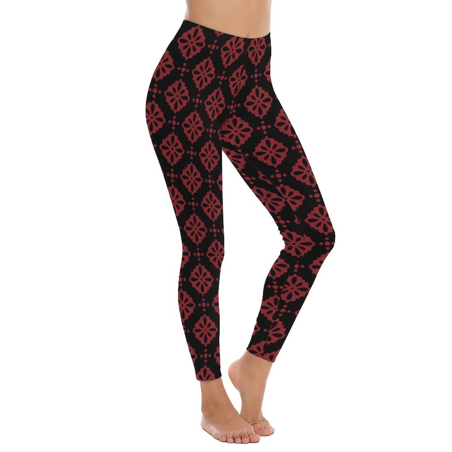 Custom High Waisted Yoga Leggings | Tummy Control Workout Pants