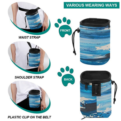 Custom Dog Treat Pouch | Personalized Training Bag for Walking & Rewards