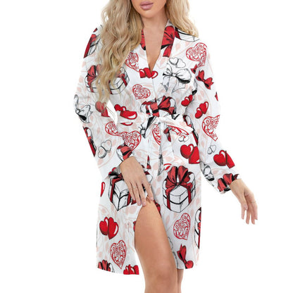 Custom Satin Robe | Personalized Photo & Bridal Party Robes