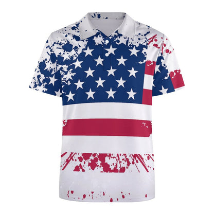Custom Men's Ice Silk Polo | Personalized Performance Fit Shirt