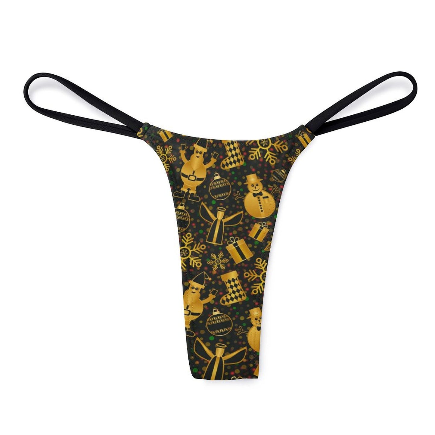 Custom Women's Photo Thong | Personalized Yoga Fabric Panty Gift
