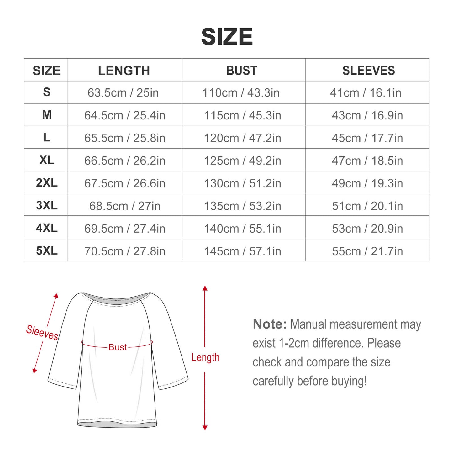 Custom Loose Fit Off-Shoulder Batwing Top | Plus Size Mid-Sleeve Tee
