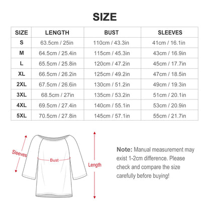 Custom Loose Fit Off-Shoulder Batwing Top | Plus Size Mid-Sleeve Tee