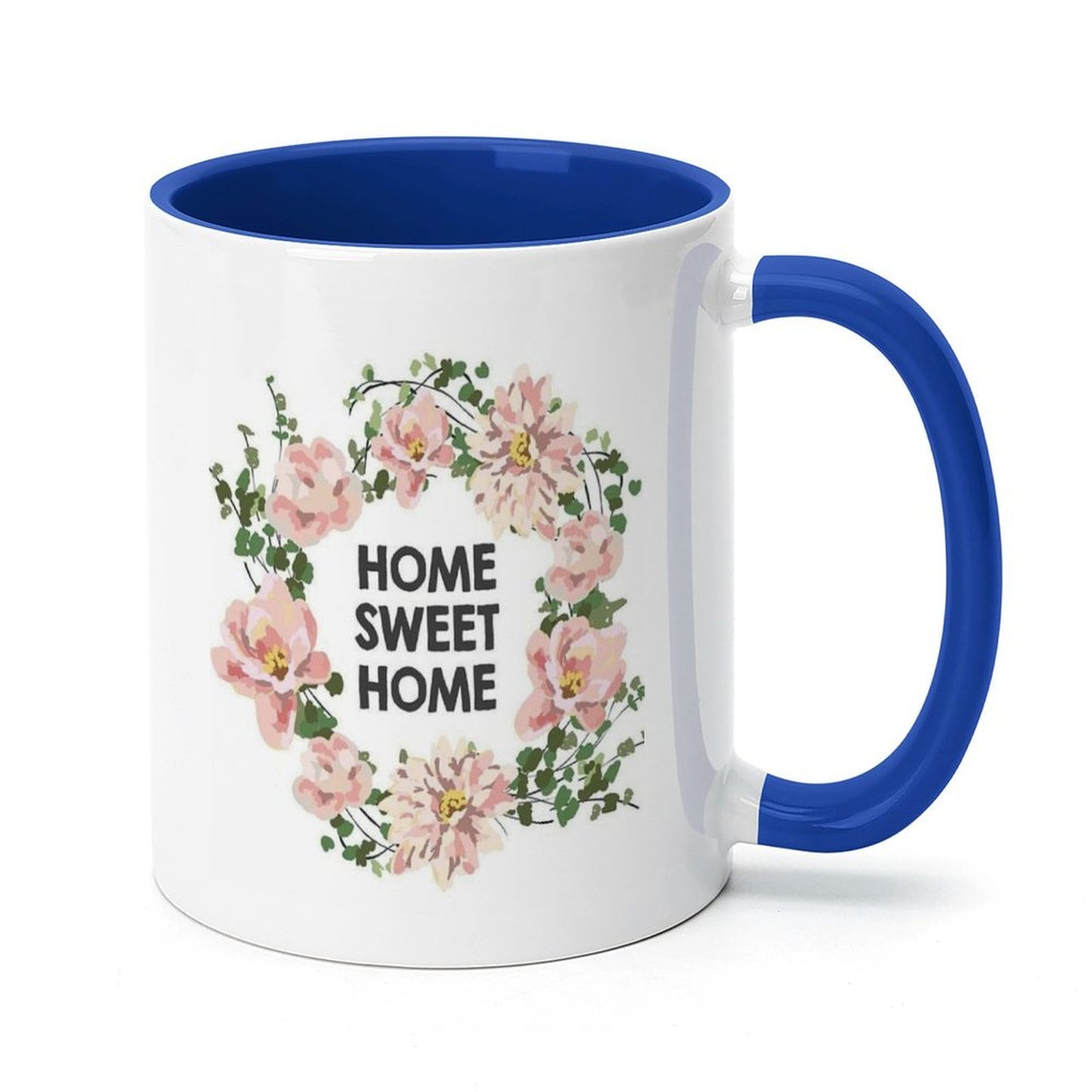 Custom Inner Color Mug | Personalized Photo Ceramic Coffee Mug 11oz | Heat Transfer Print