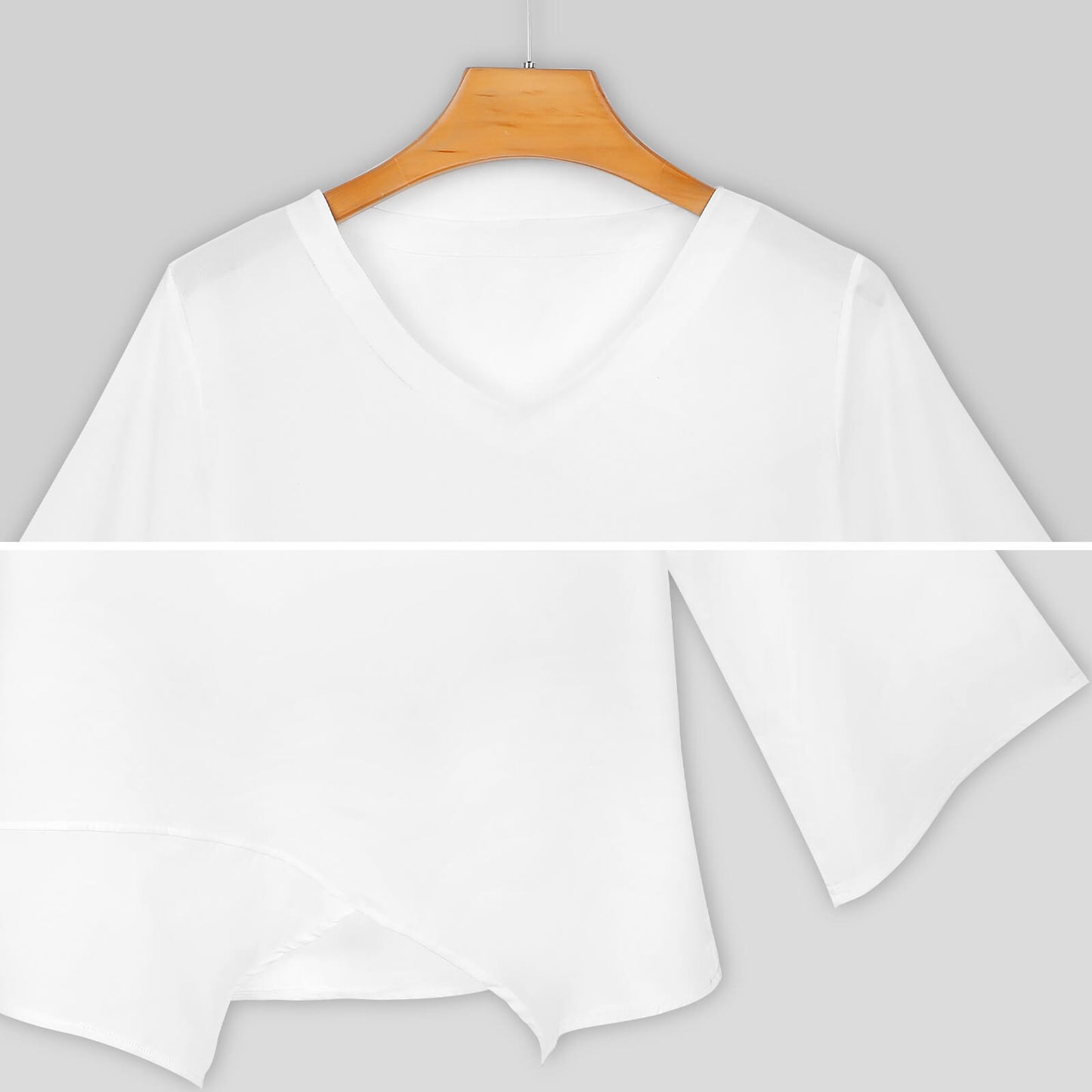 Custom Loose Chiffon Blouse | Breathable Long Sleeve Sun Top (S-5XL)