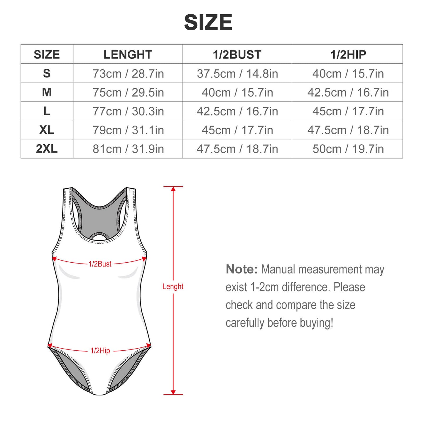 Custom One-Piece Swimsuit | Personalized All-Over Print Swimwear
